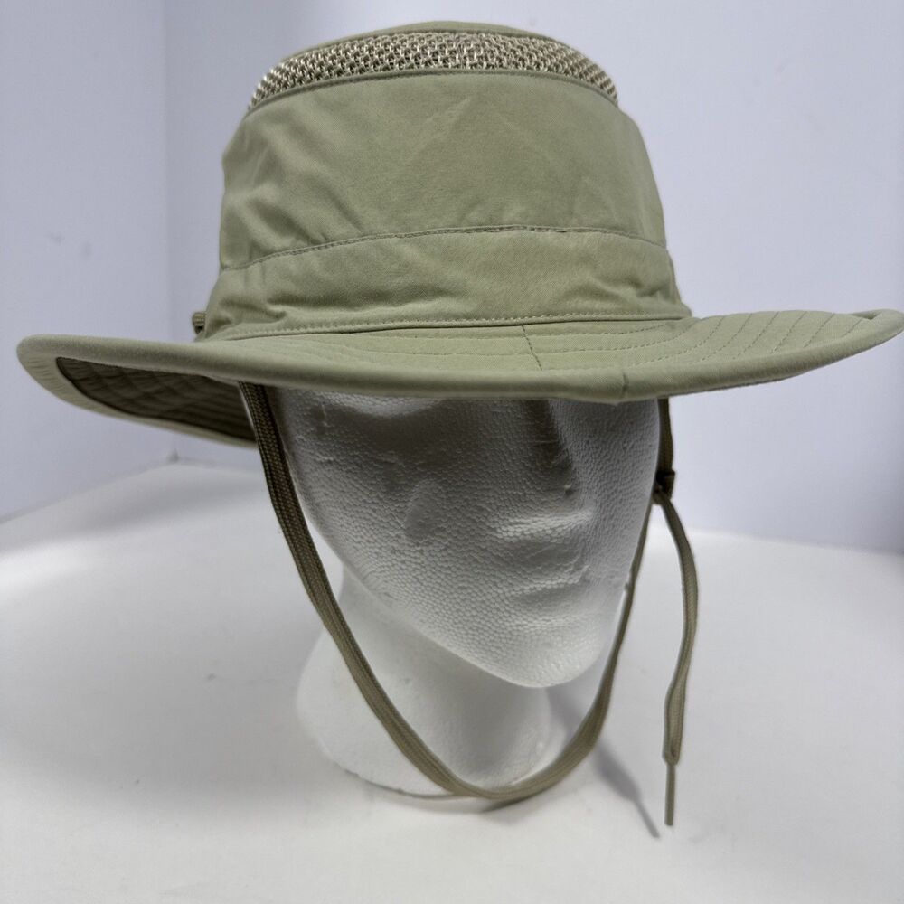TILLEY Airflow Hat (Size 7 1/8”)  57 cm Beige/Tan LTM5 Outdoor Hiking Safari